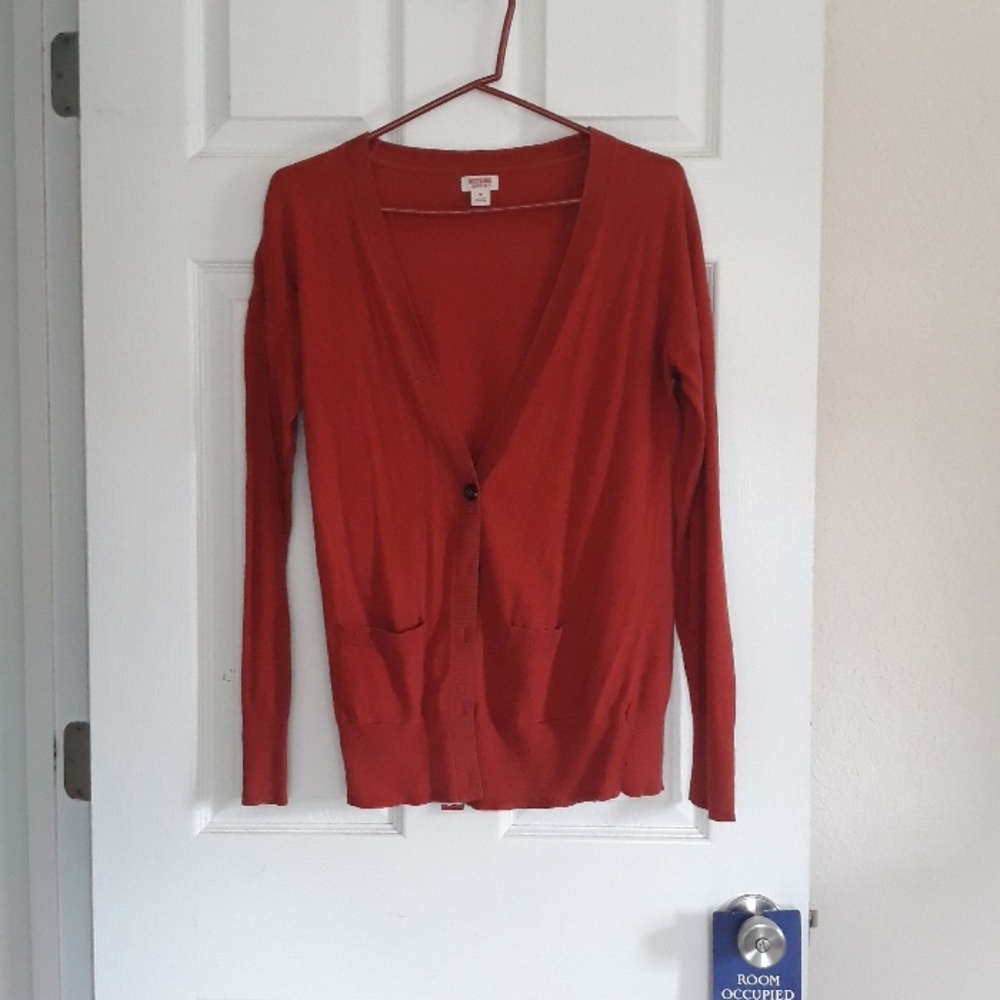 Burnt Siena Cardigan